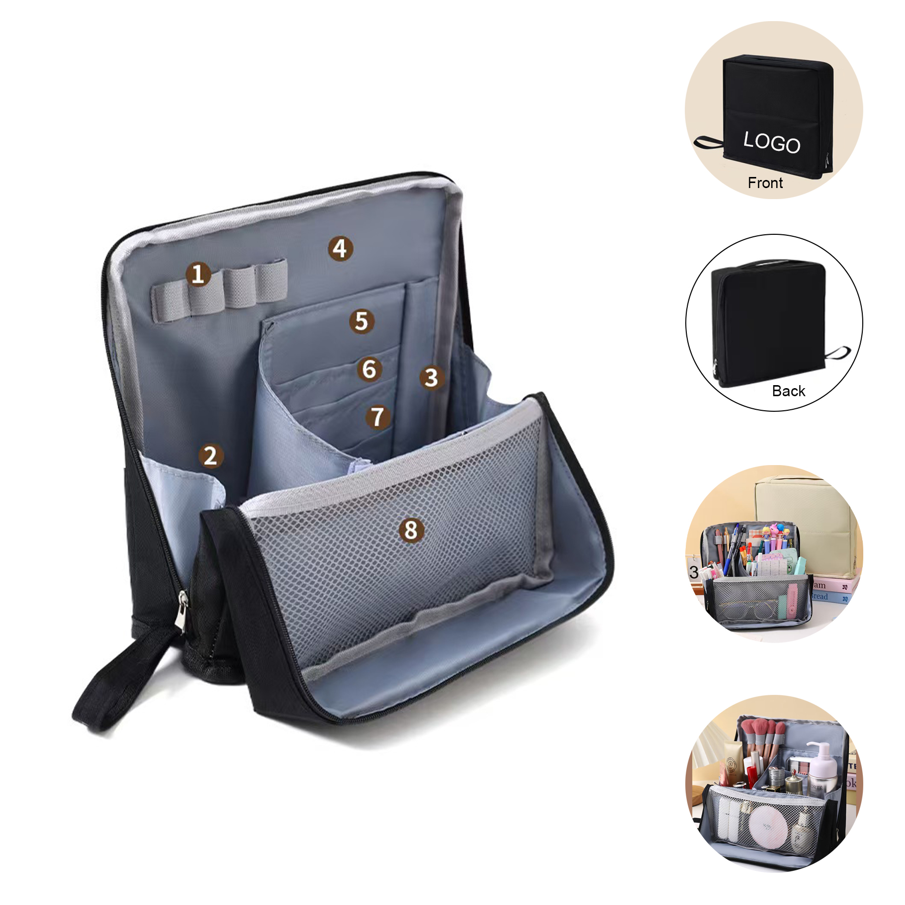 Stand Stationery Makeup Storage
Bag 2