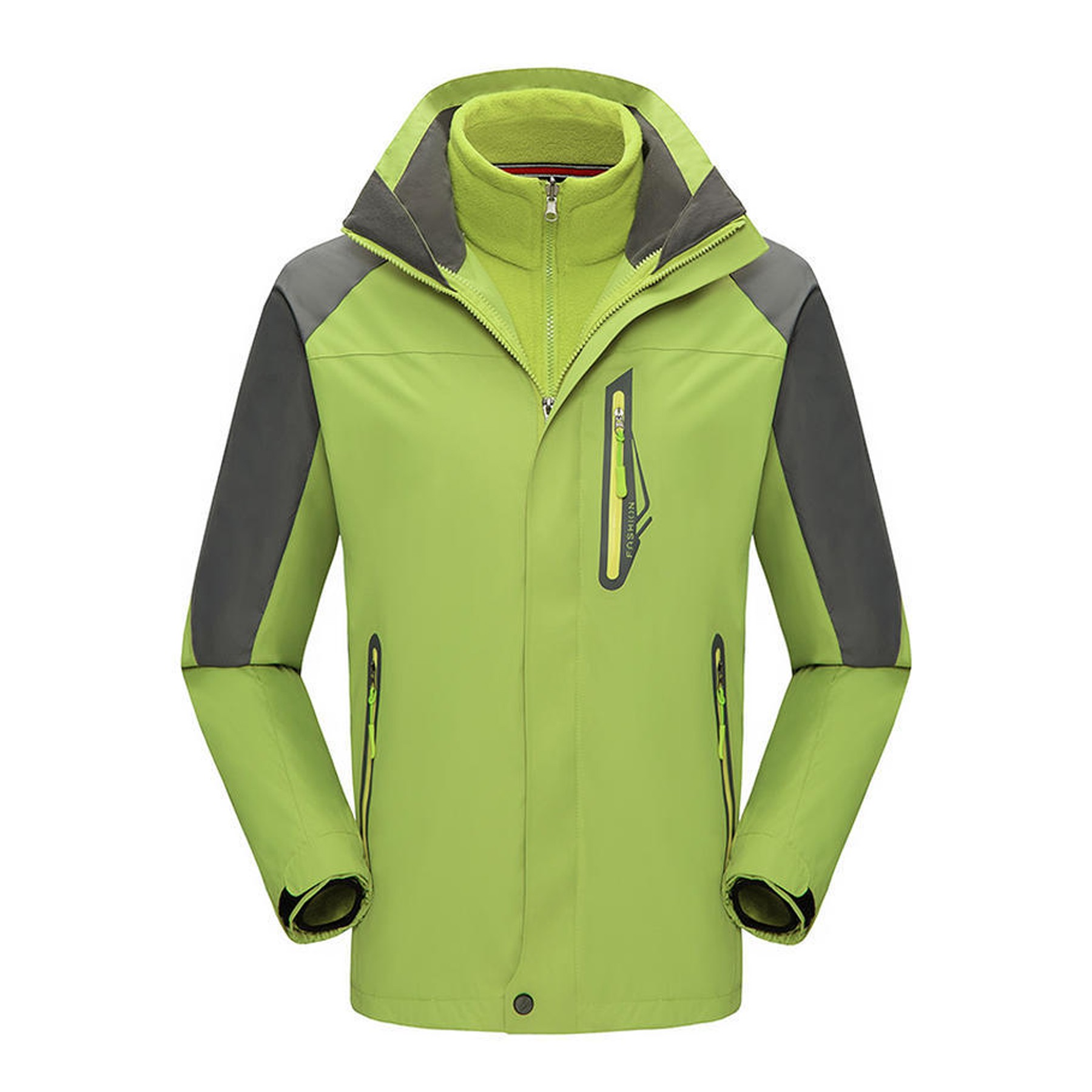 3 in 1 Windbreaker Hooded Jacket 9