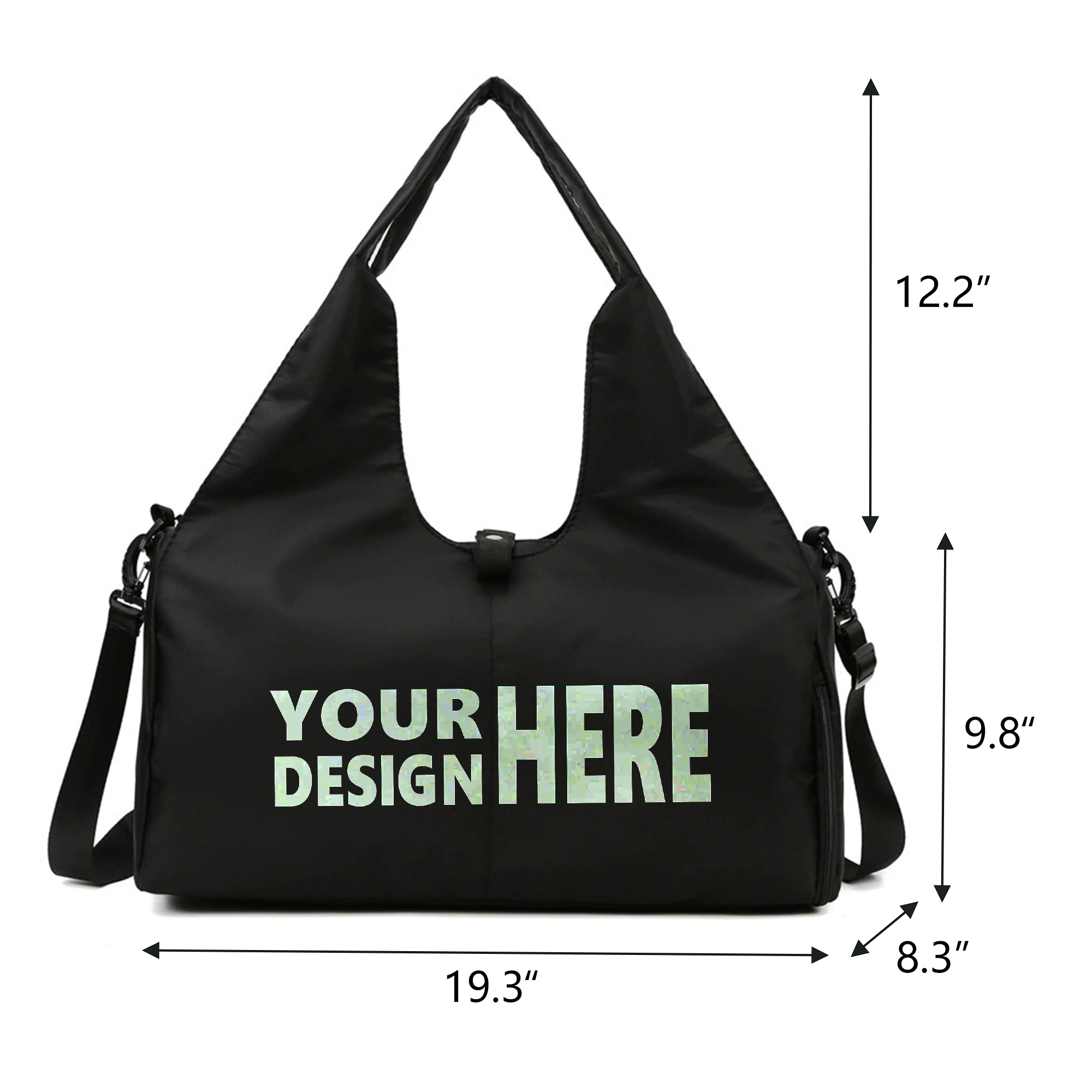 Portable Oxford Cloth Fitness Travel Bag 6