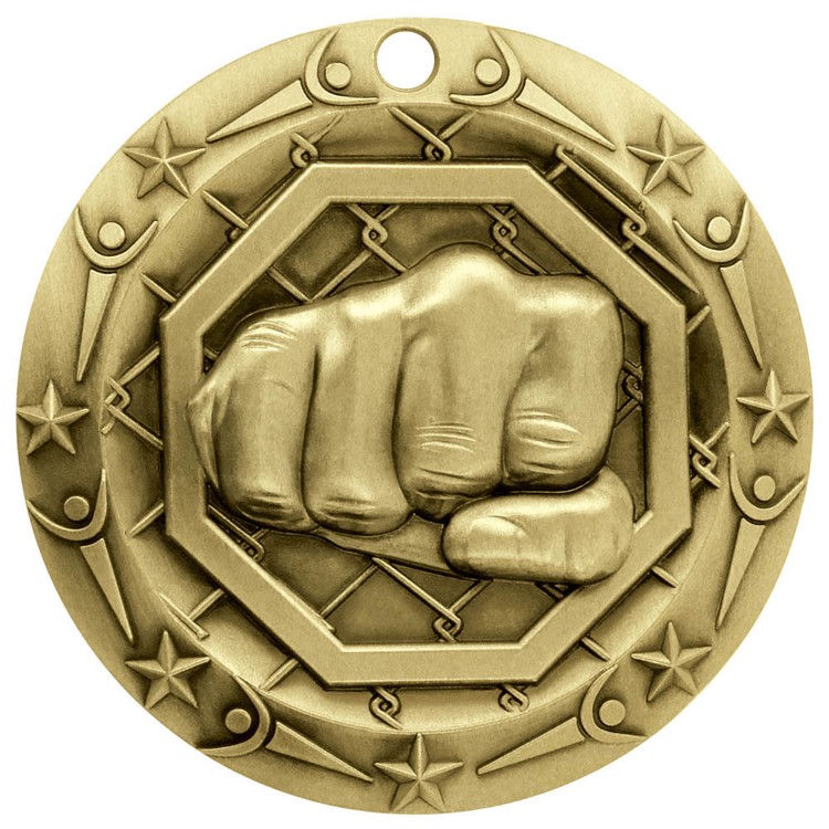 MMA World Class Medallion (3")