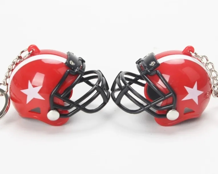Mini Football Helmet Keychain 4