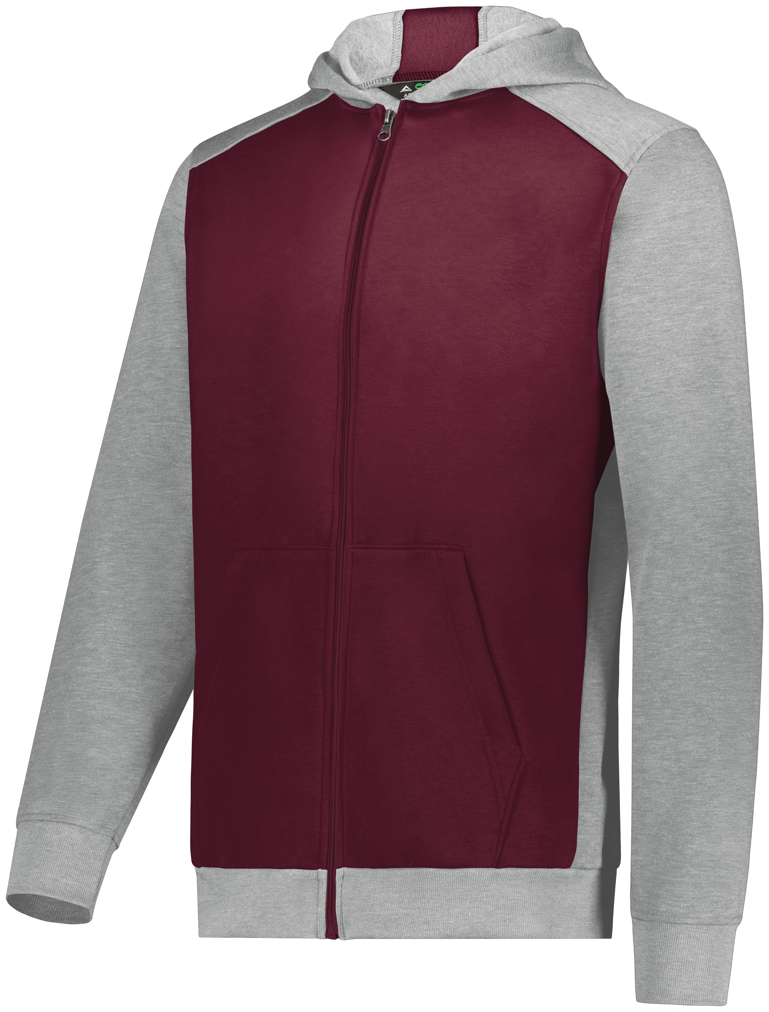 Youth Three-Season Fleece Full Zip Hoodie 15