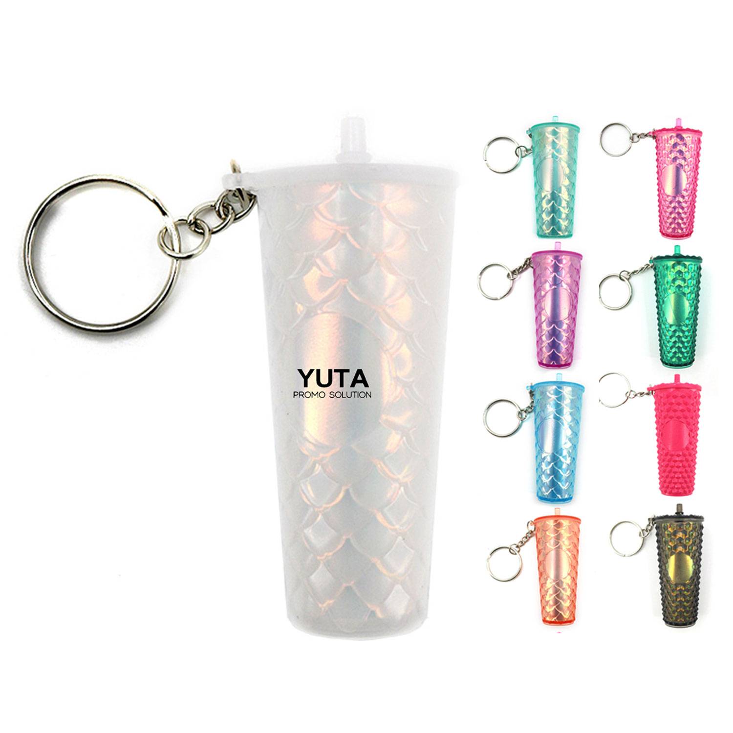 Cup Shaped Keychain 1