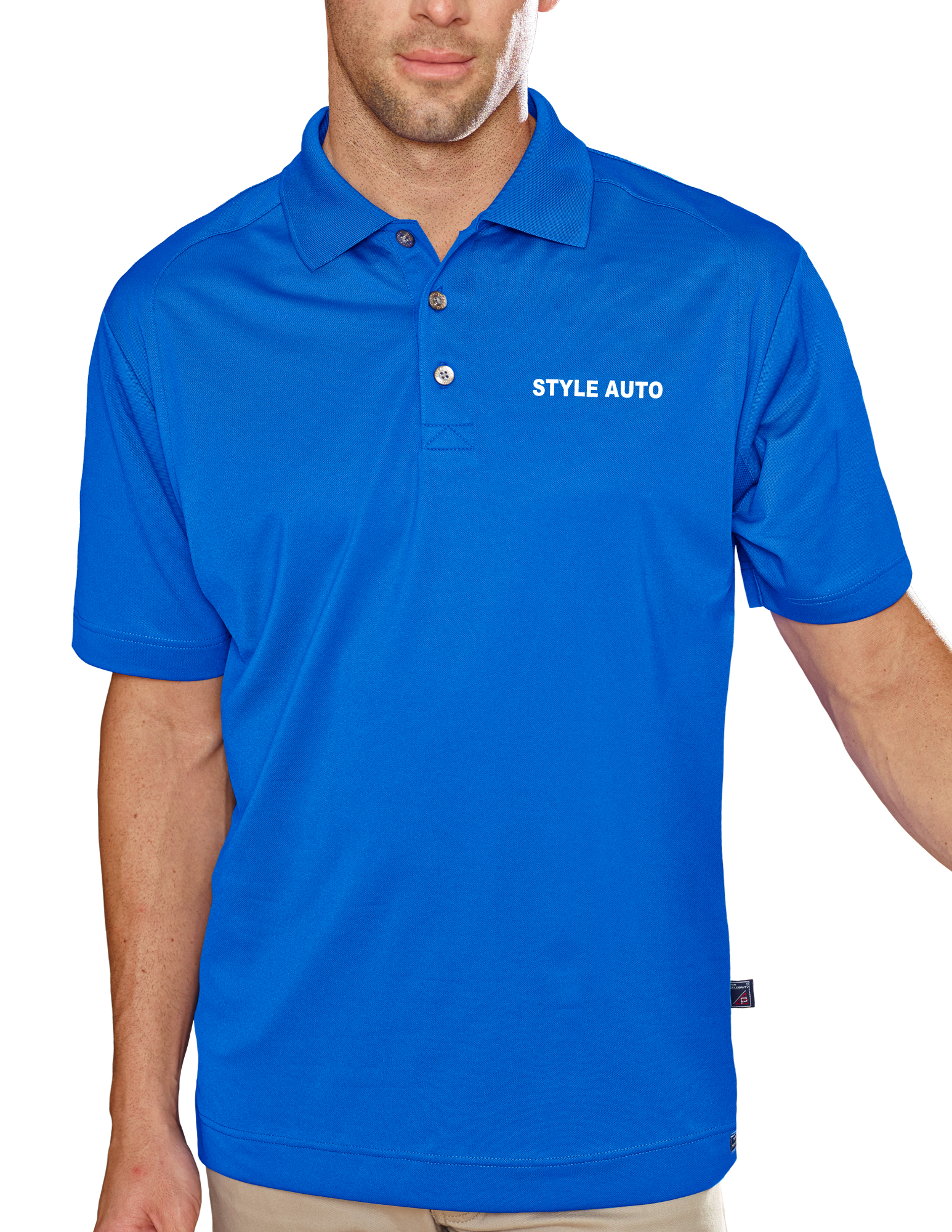Men's Style-Auto Hybrid Cooler Polo Shirt 4