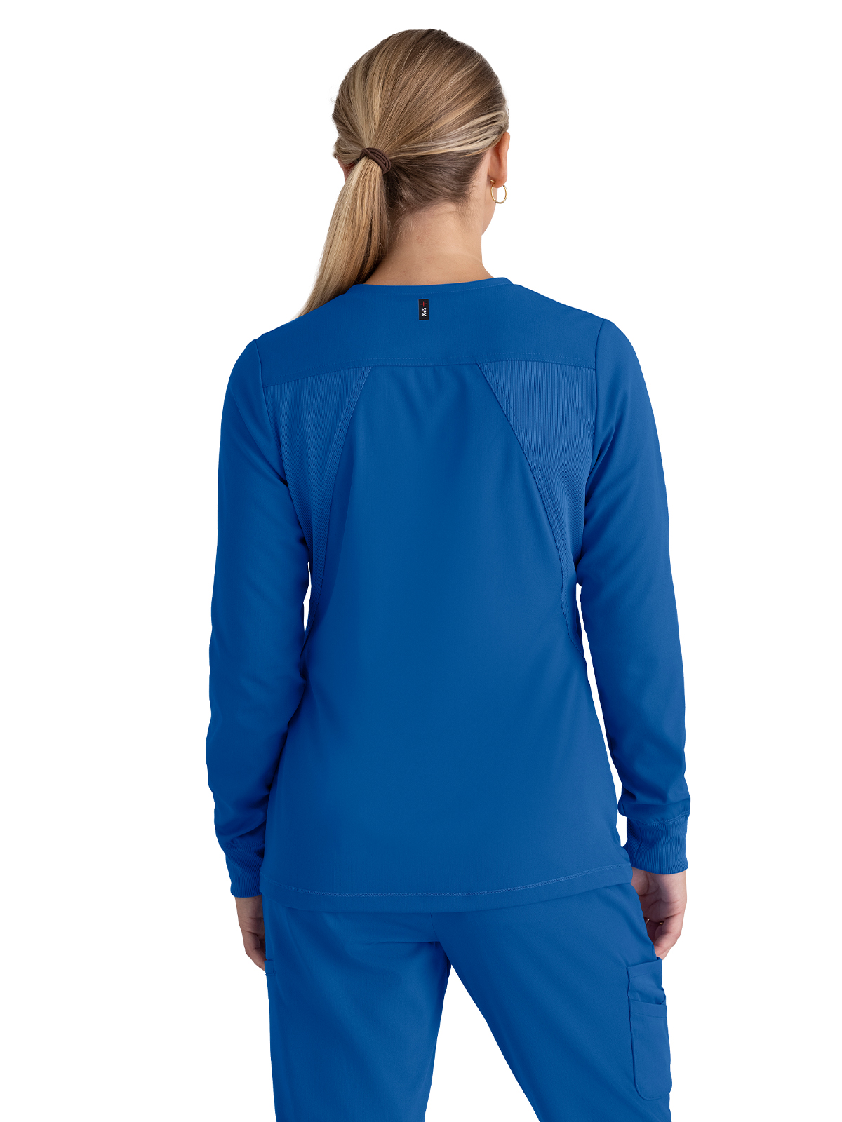 Grey's Anatomy Spandex Stretch - Women's Five-Pocket Gianna Warm-Up Scrub Jacket 13