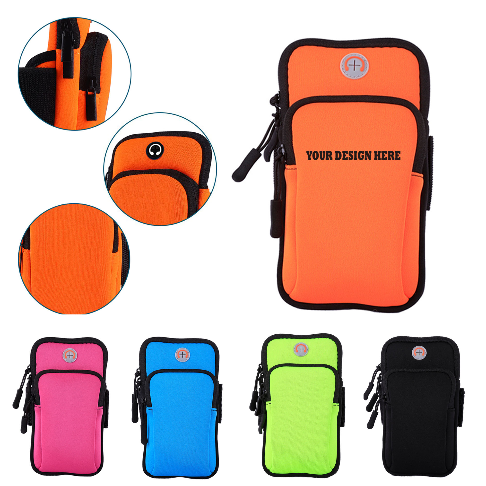 Outdoor Sport Arm Pouch Customizable Logo 2