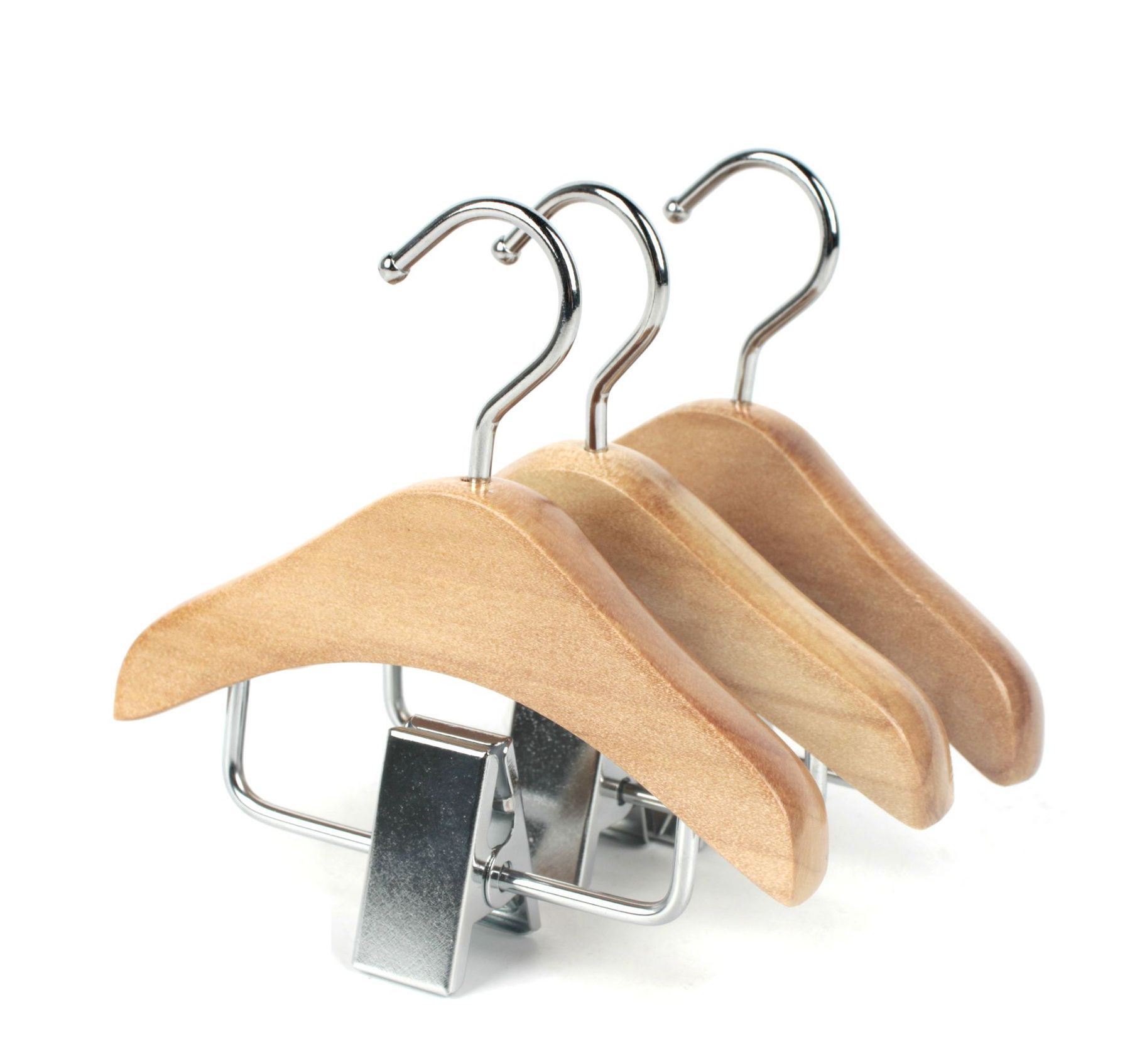 Mini Wooden Hangers and Clips 1