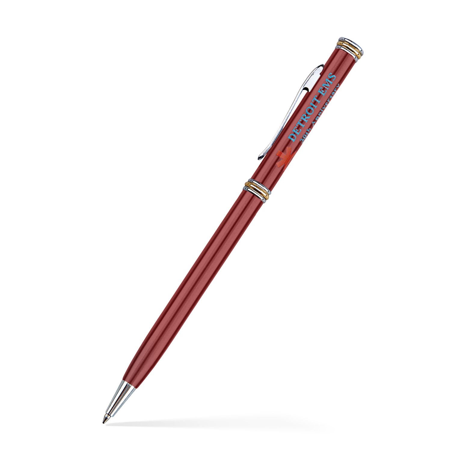 Metallic Ballpoint Twist Pen - Colors 8