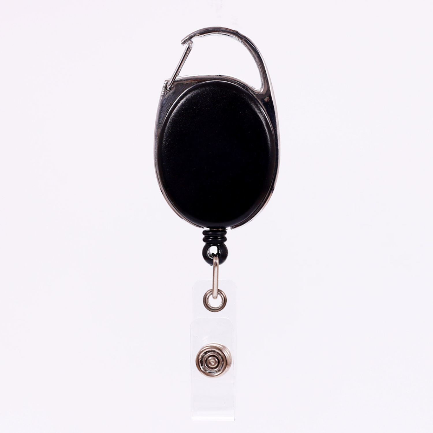 Rock'it 3-Day Oval Carabiner Retractable Badge Reel w/ Belt Clip