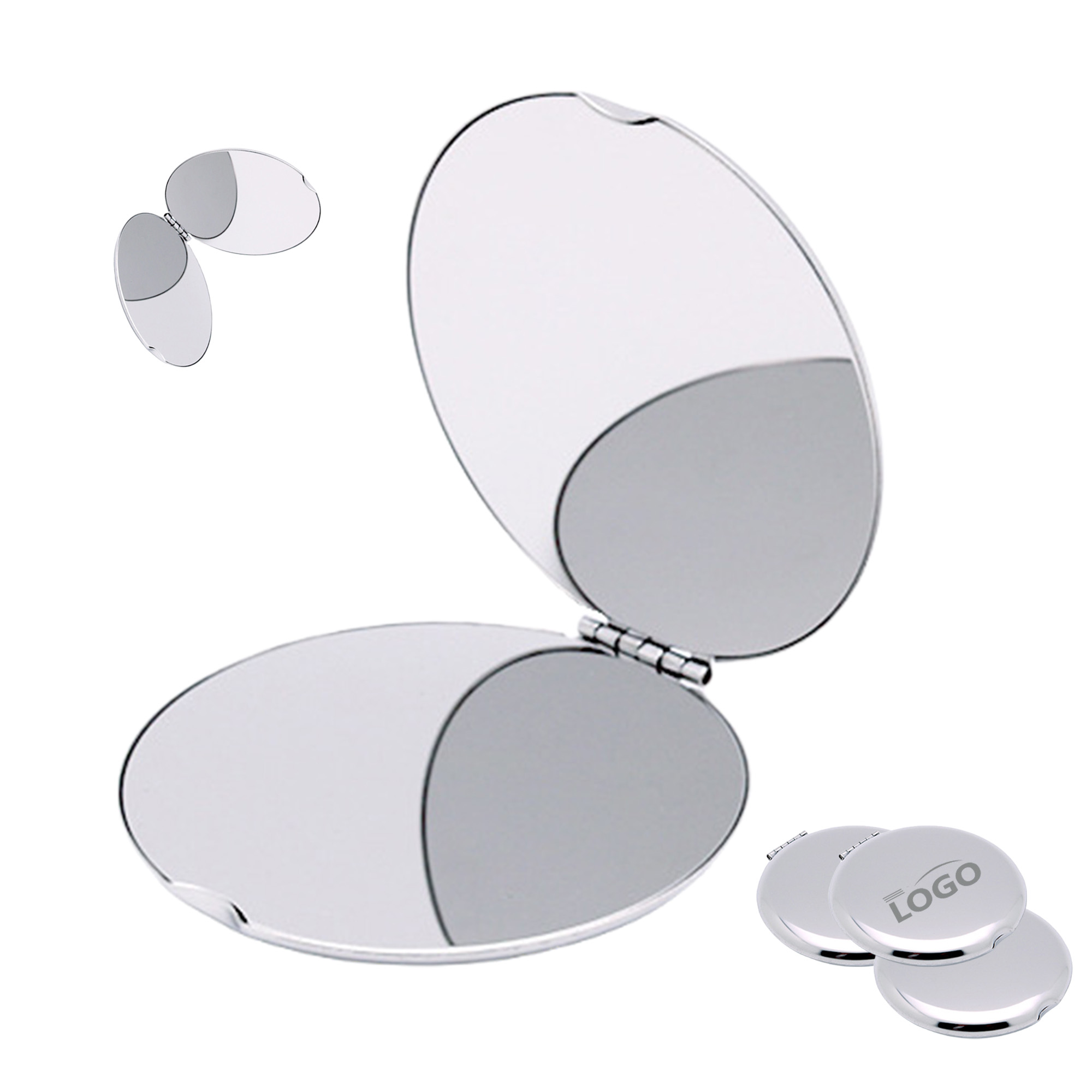 Mini Portable Folding Makeup Mirror 1