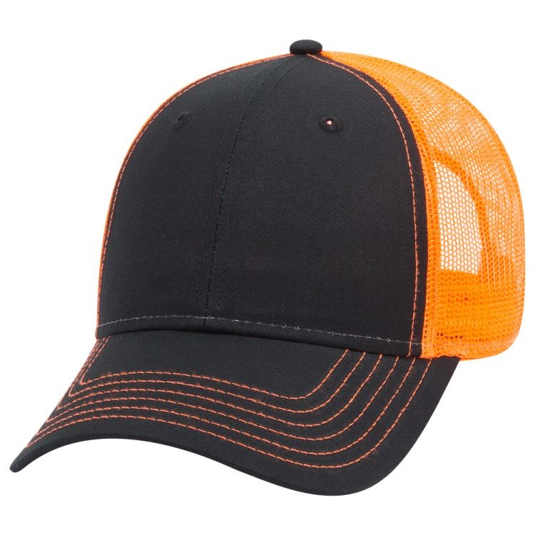 OTTO CAP® 6 Panel Low Profile Mesh Back Trucker Hat 266