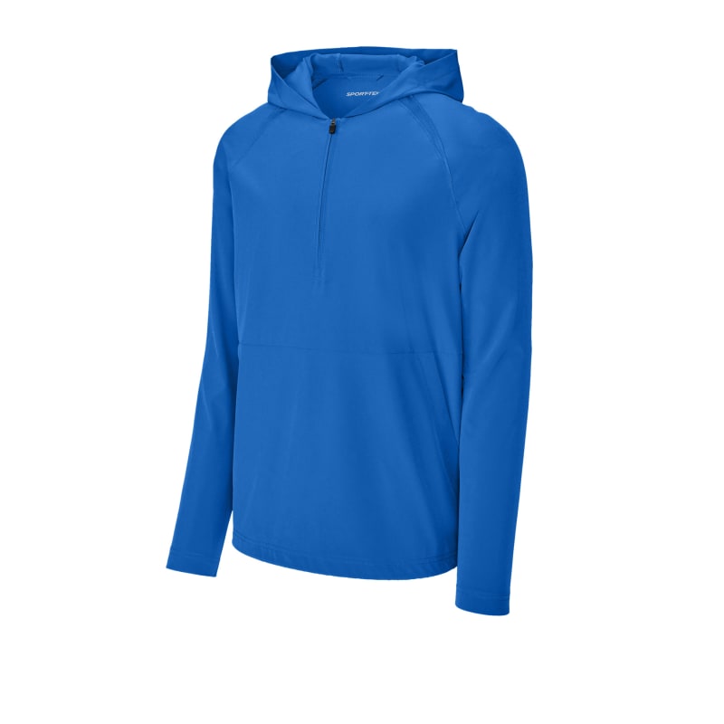 Sport-Tek Repeat 1/2-Zip Long Sleeve Hooded Jacket 31