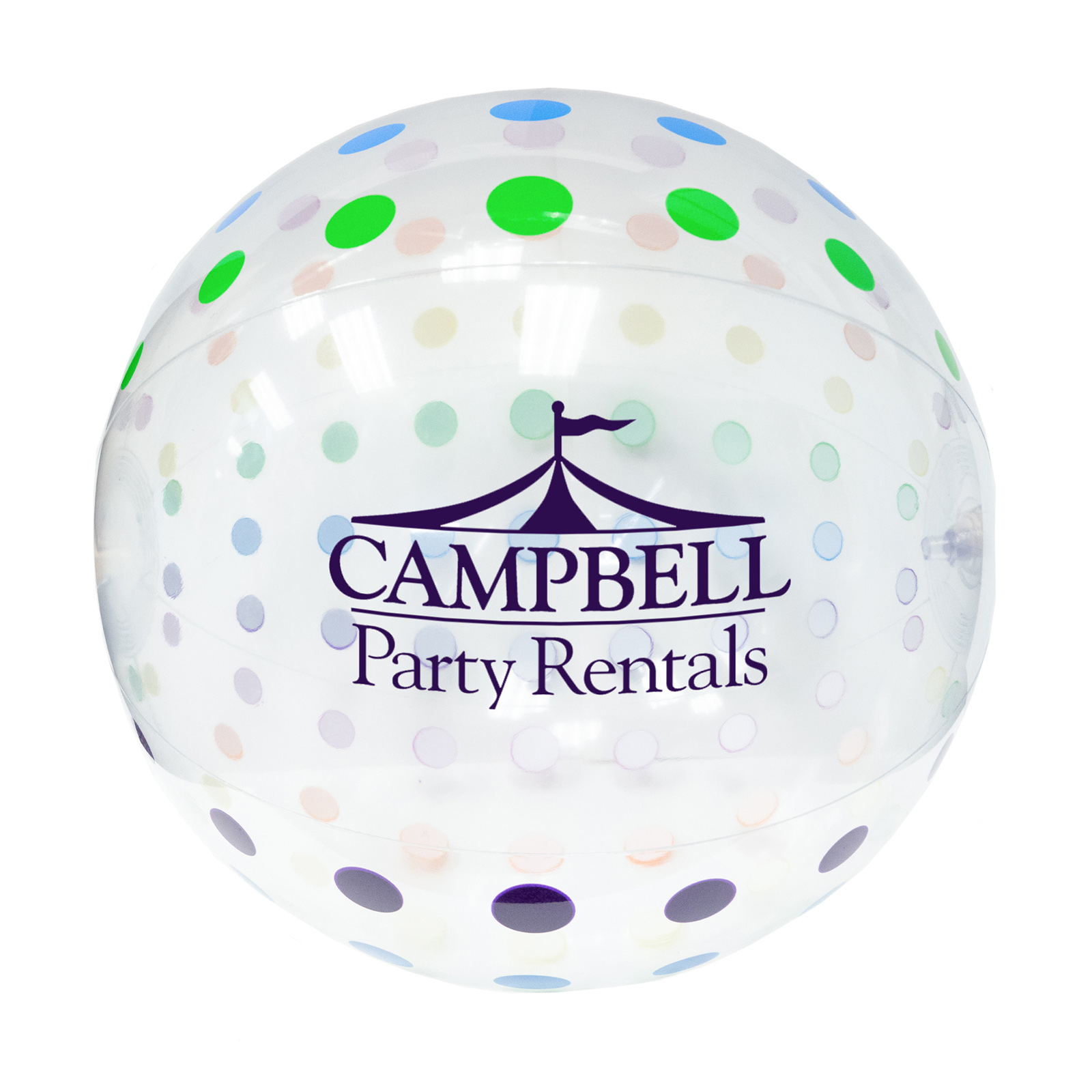 Polka Dot Beach Ball 4