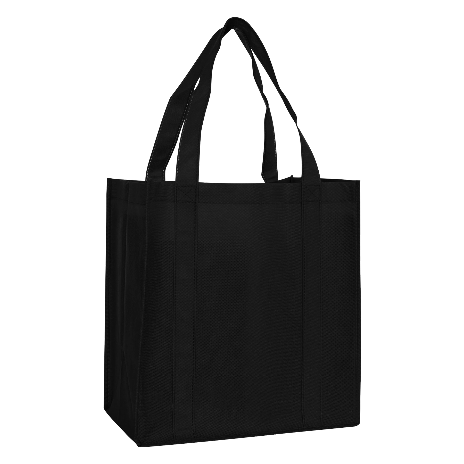 80gsm Grocery Shopping Non-Woven Tote Bag (13" x 15" x 10") 11
