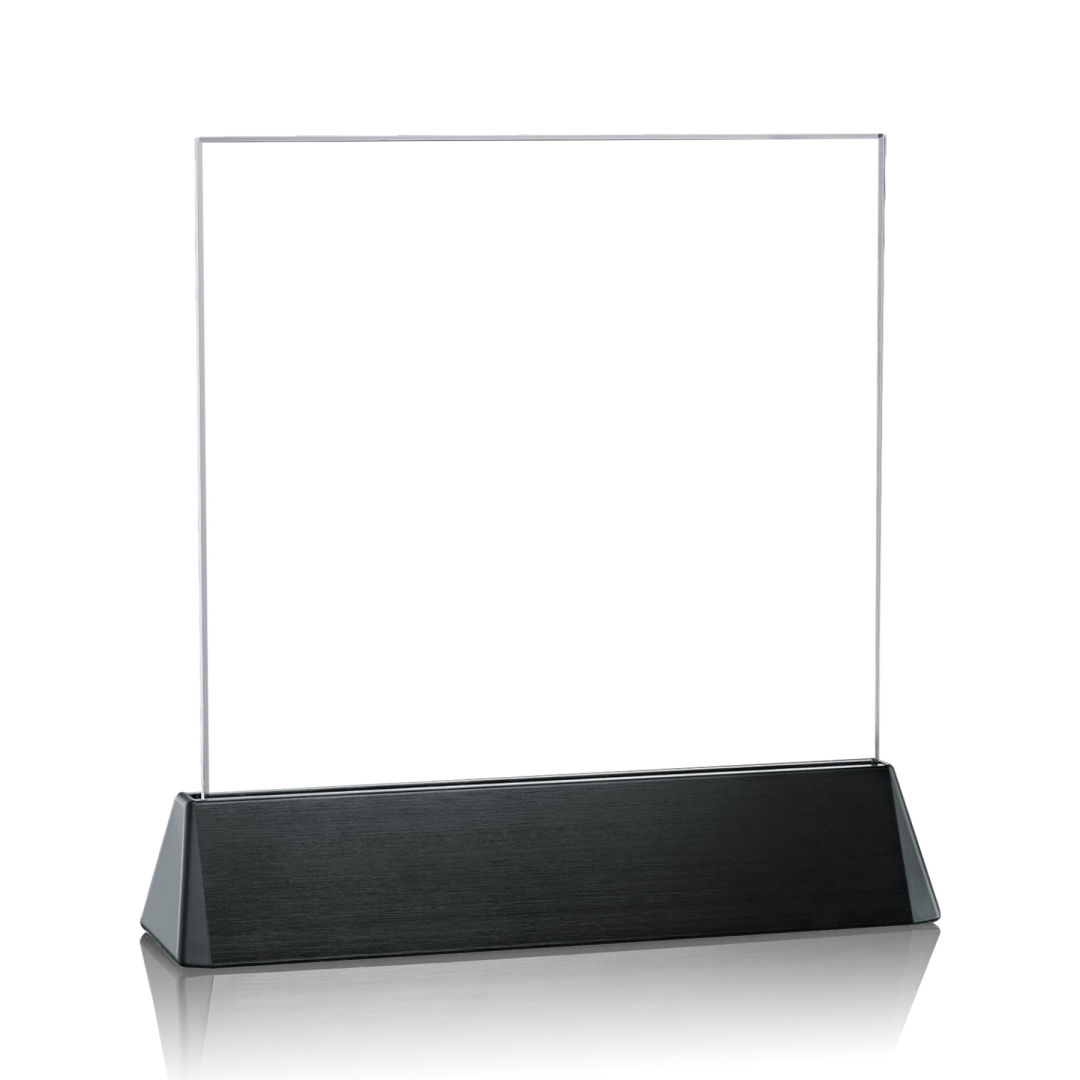 Sierra Square VividPrint™ Award - Black 10