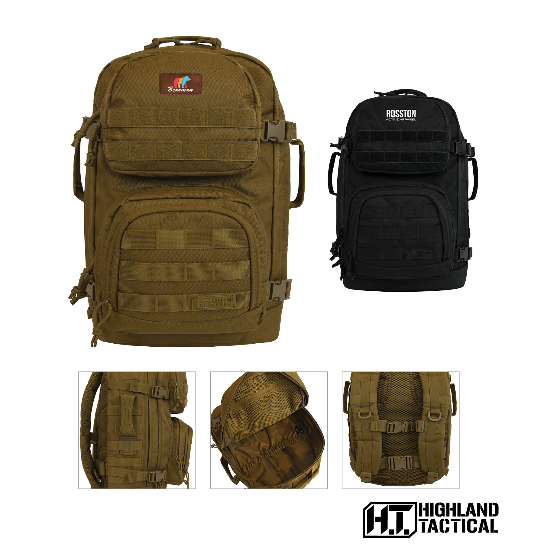 Highland Tactical® Marshall Backpack 1