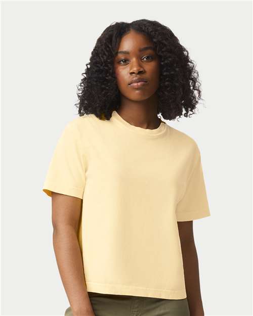 Women's Garment-Dyed Heavyweight Boxy T-Shirt - 3023CL 80
