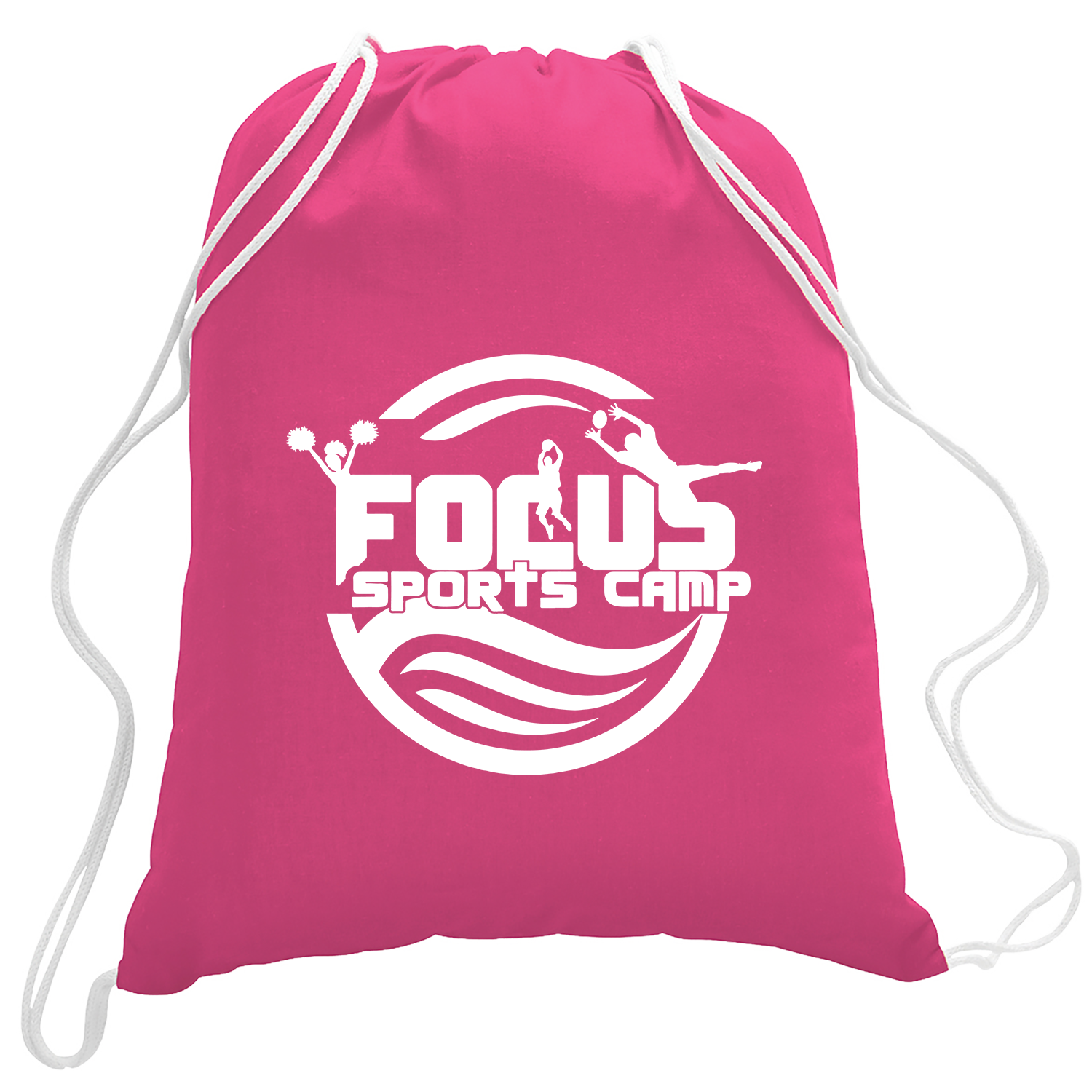 5.5 oz. Cotton Canvas Drawstring Backpack 7