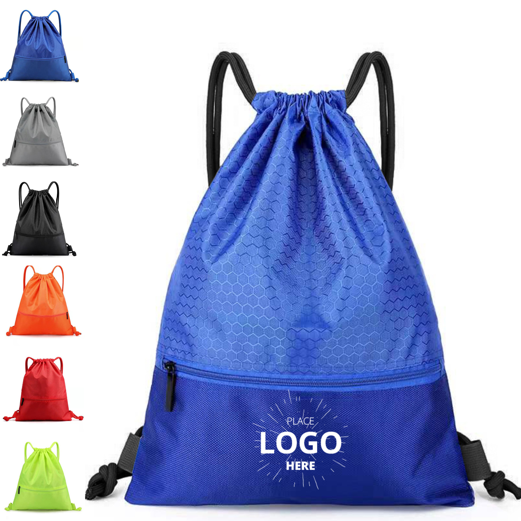 420d Waterproof Drawstring Backpack 1