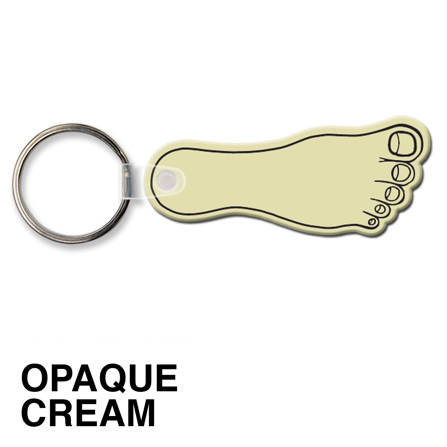 Foot Key Tag (Spot Color) 18