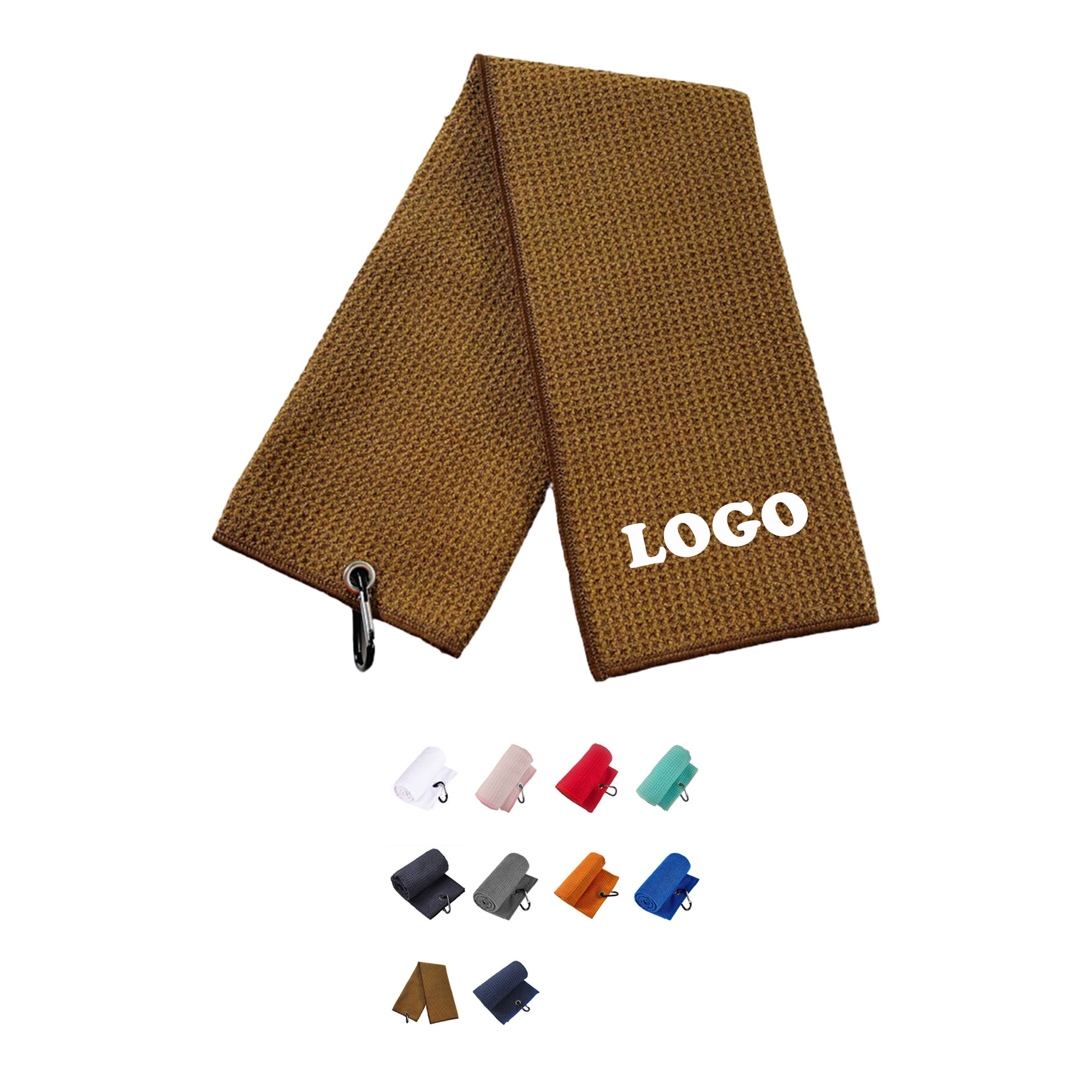 MOQ 20 pcs Personalized Golf Towel 4