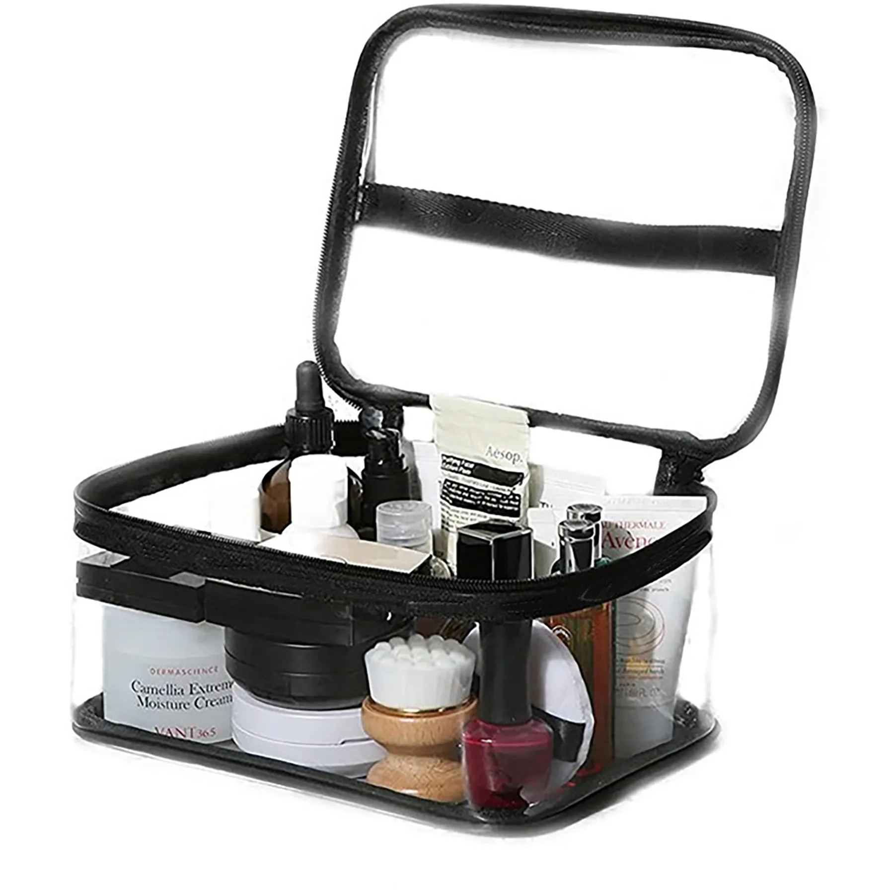 Clear Makeup Zipper Bag 5