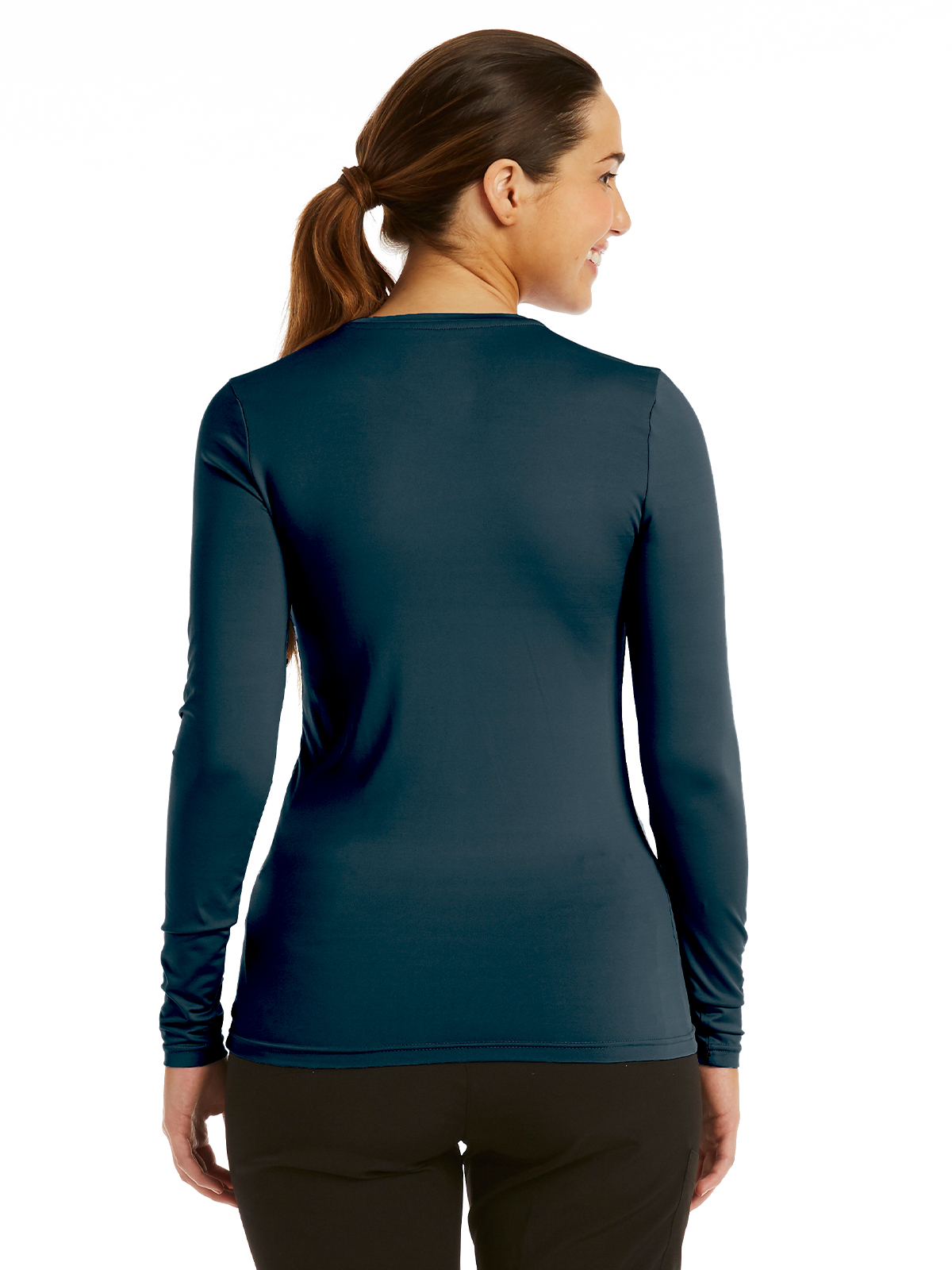 Maevn - Bestee - Women's Basic Long Sleeve Underscrub Tee 5