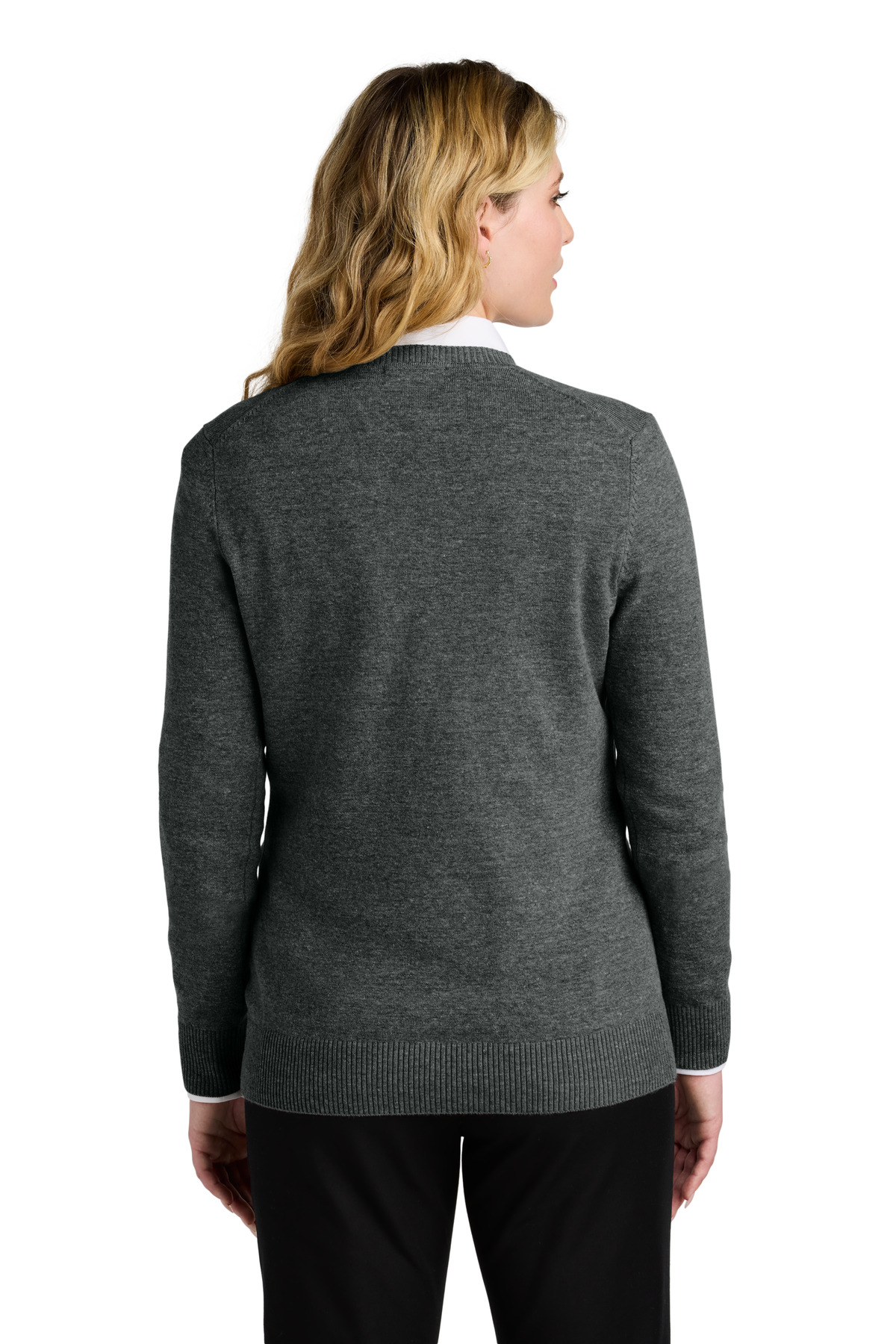 Port Authority Women's Easy Care V-Neck Sweater LSW2850 1