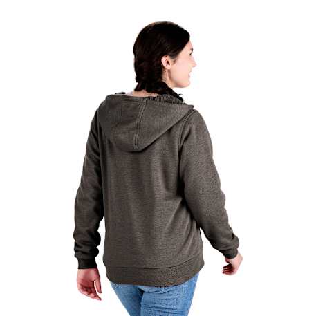 Berne Heritage Grid Fleece-Lined Zip Sweatshirt - Women's 39