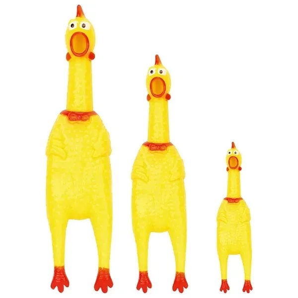 SqueezeyRubber chicken toy 9