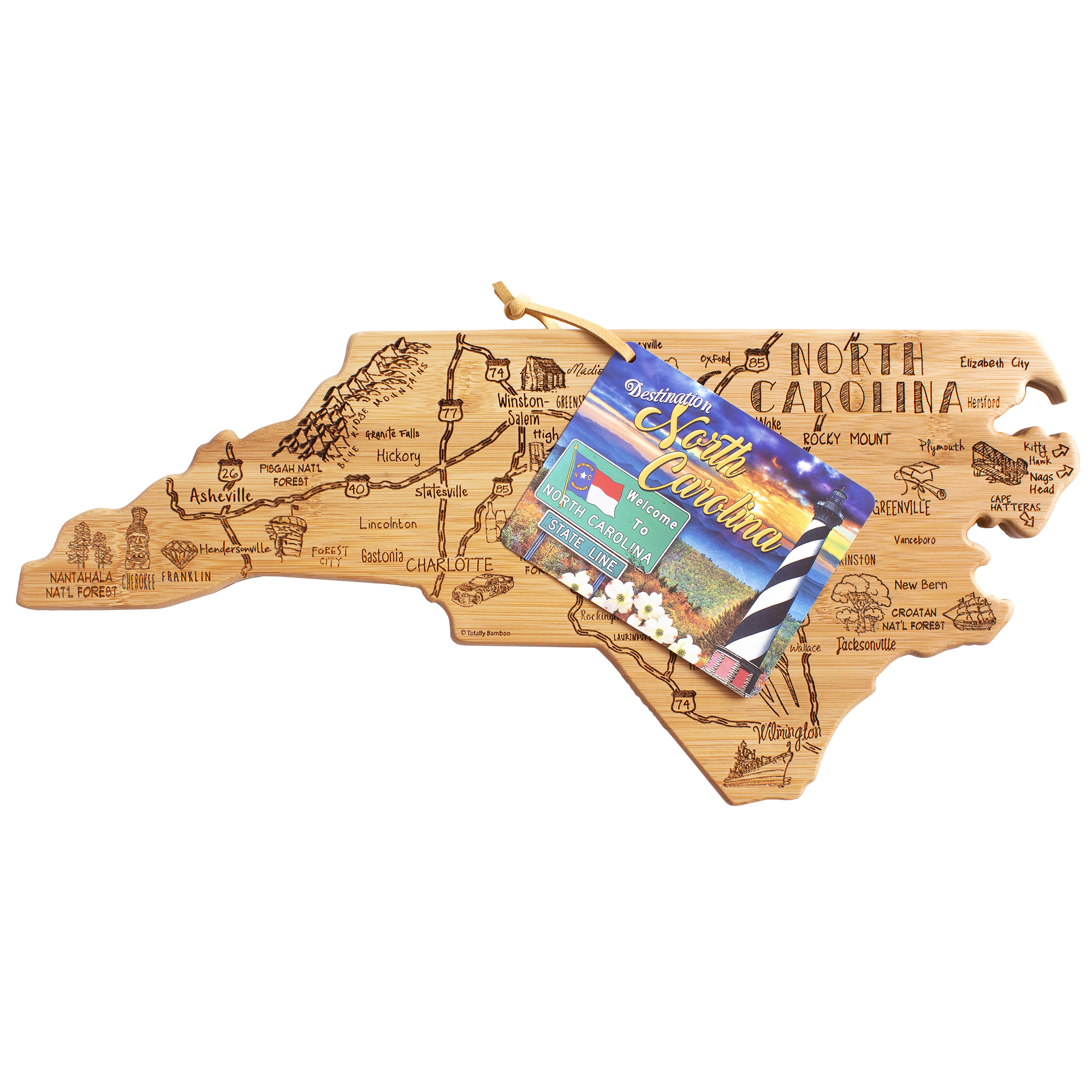 Destination North Carolina Cutting & Serving Board 7