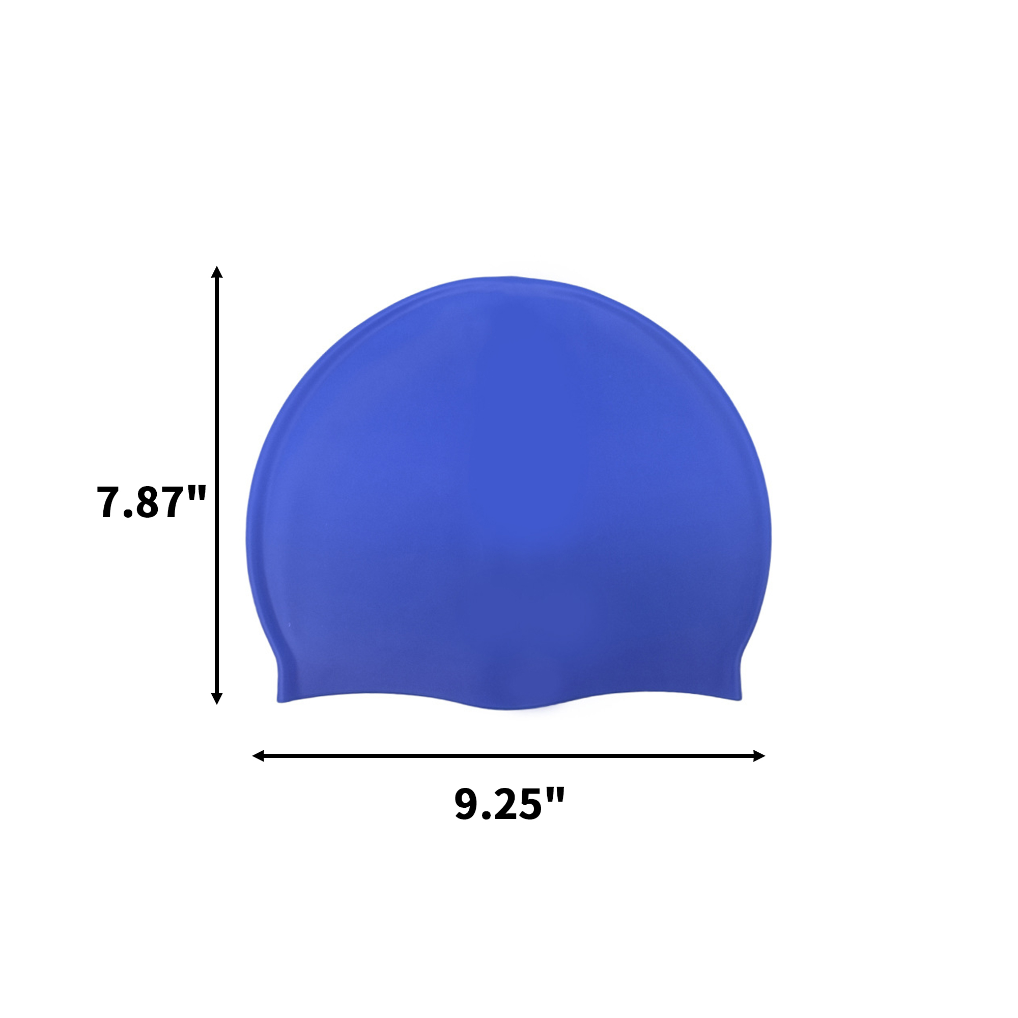 Silicone Training Swim Cap One Size Flat Mold 7