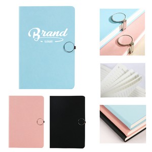 A5 PU Notepad With Metal Buckle 4