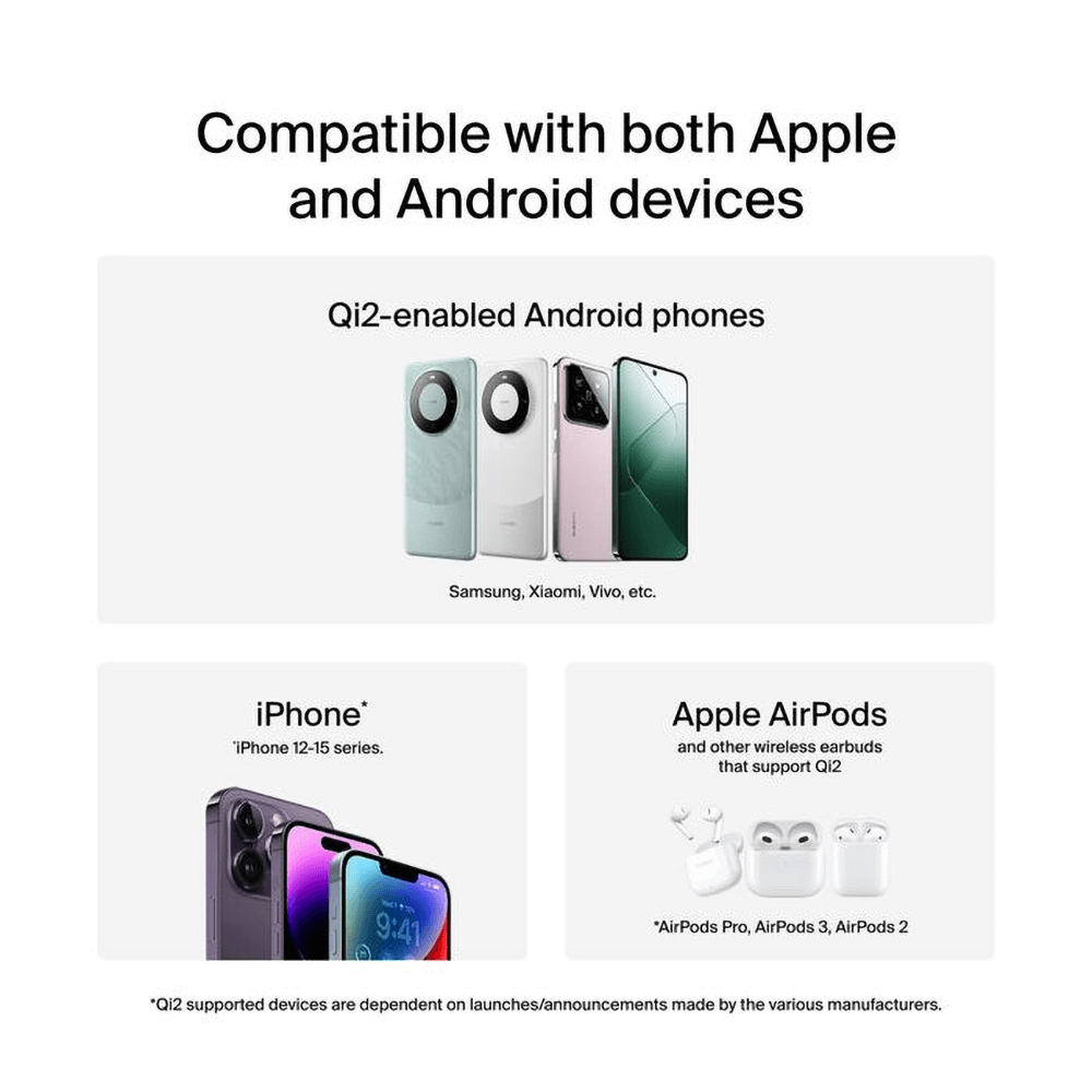 Belkin BoostCharge 2-in-1 Magnetic Foldable Wireless Charger 7