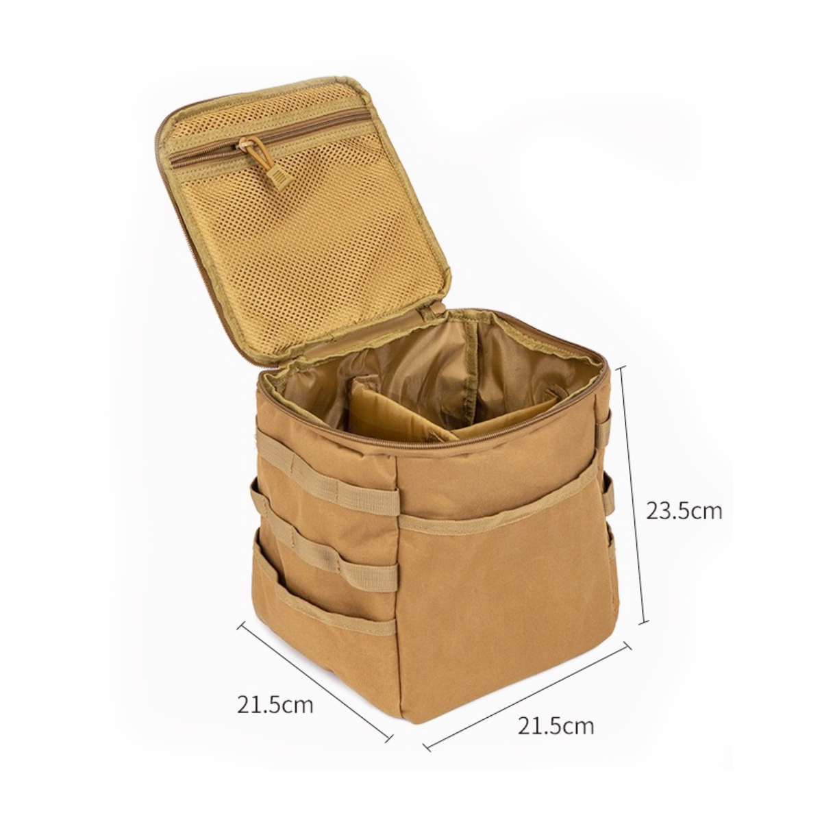 11L Tactical Utility Tote Bag W/ Webbing and Handle 2