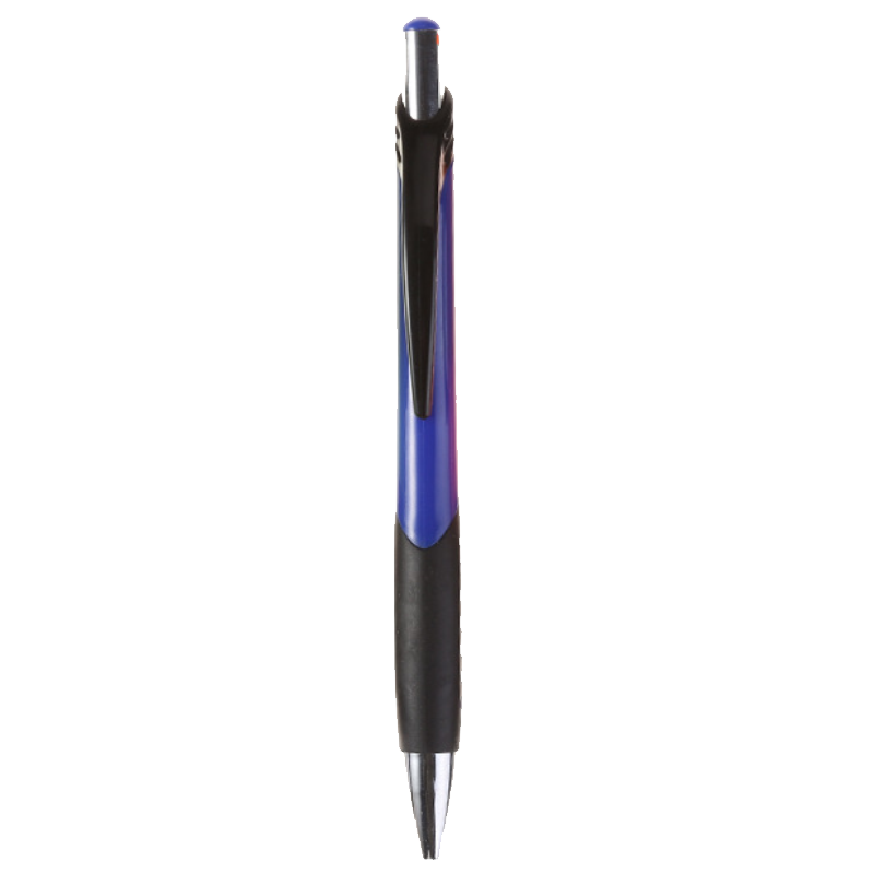 Retractable Rubber Grip ABS Ballpoint Pen 11