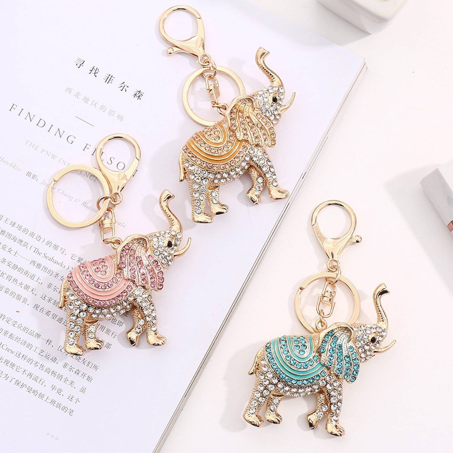 Elephant Keychain 6