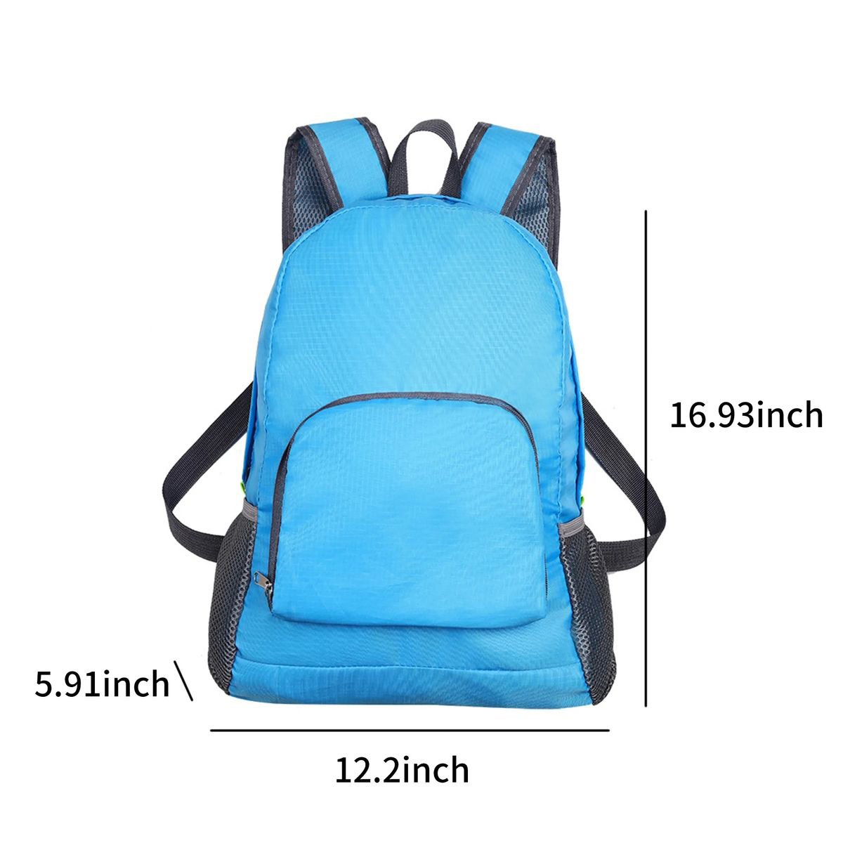 Lightweight Foldable Hiking Backpack with Side Pockets 5