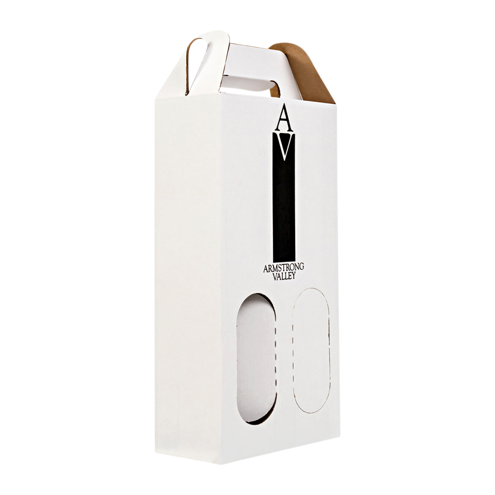 2-Bottle Cardboard Carrier 6