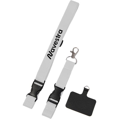 Adjustable Recycled Phone Lanyard 152