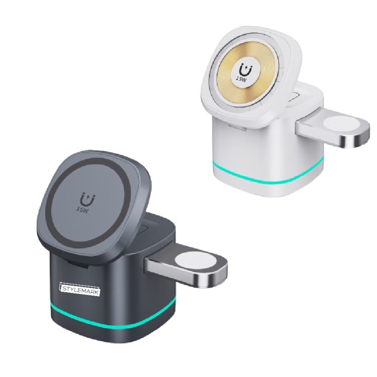 3 in 1 Wireless Charging Station 2