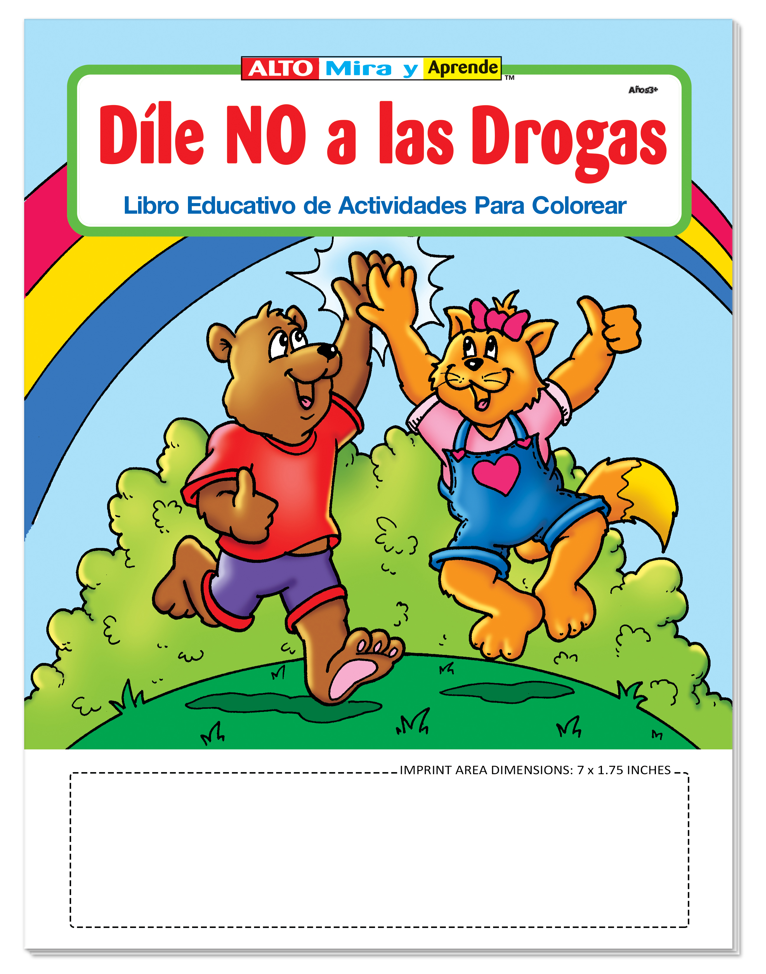 Good Value™ Coloring Book: Smart Kids Say No to Drugs (Spanish) 4