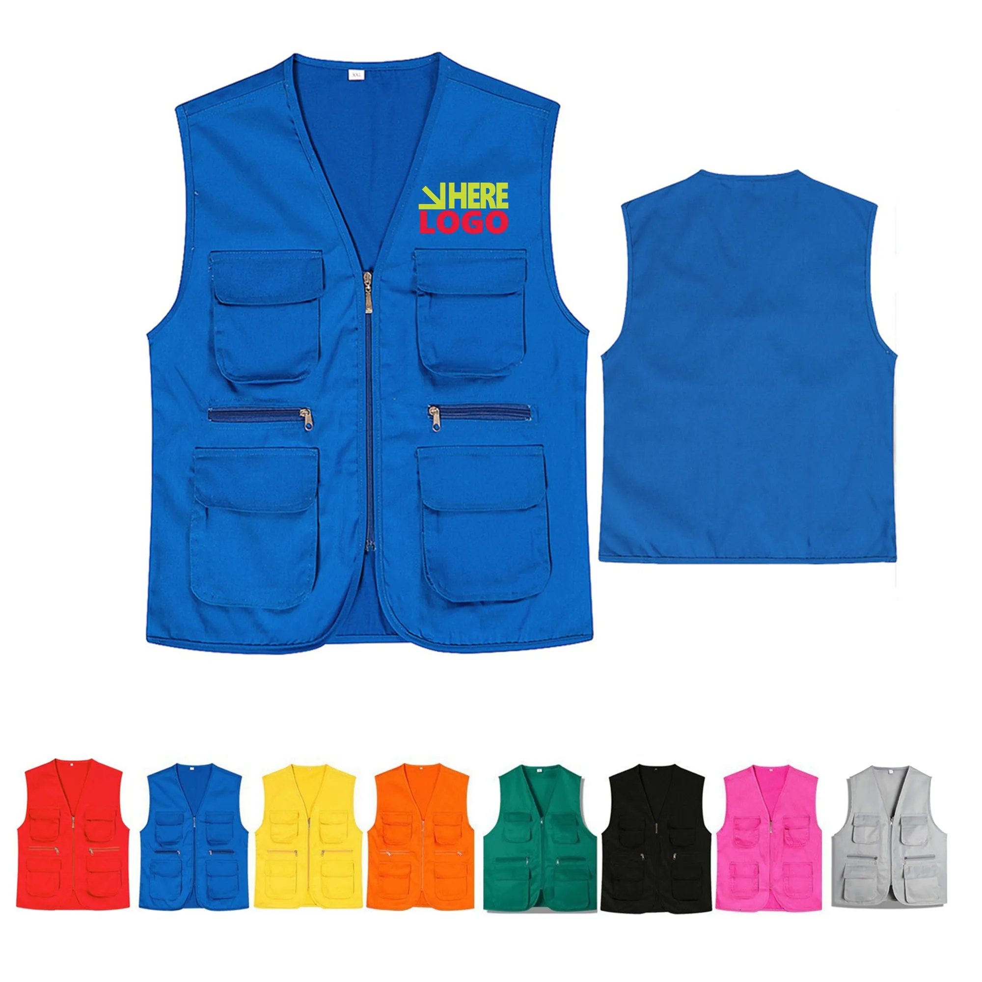 Summer Outdoor Work Safari Fishing Travel Photo Vest 13