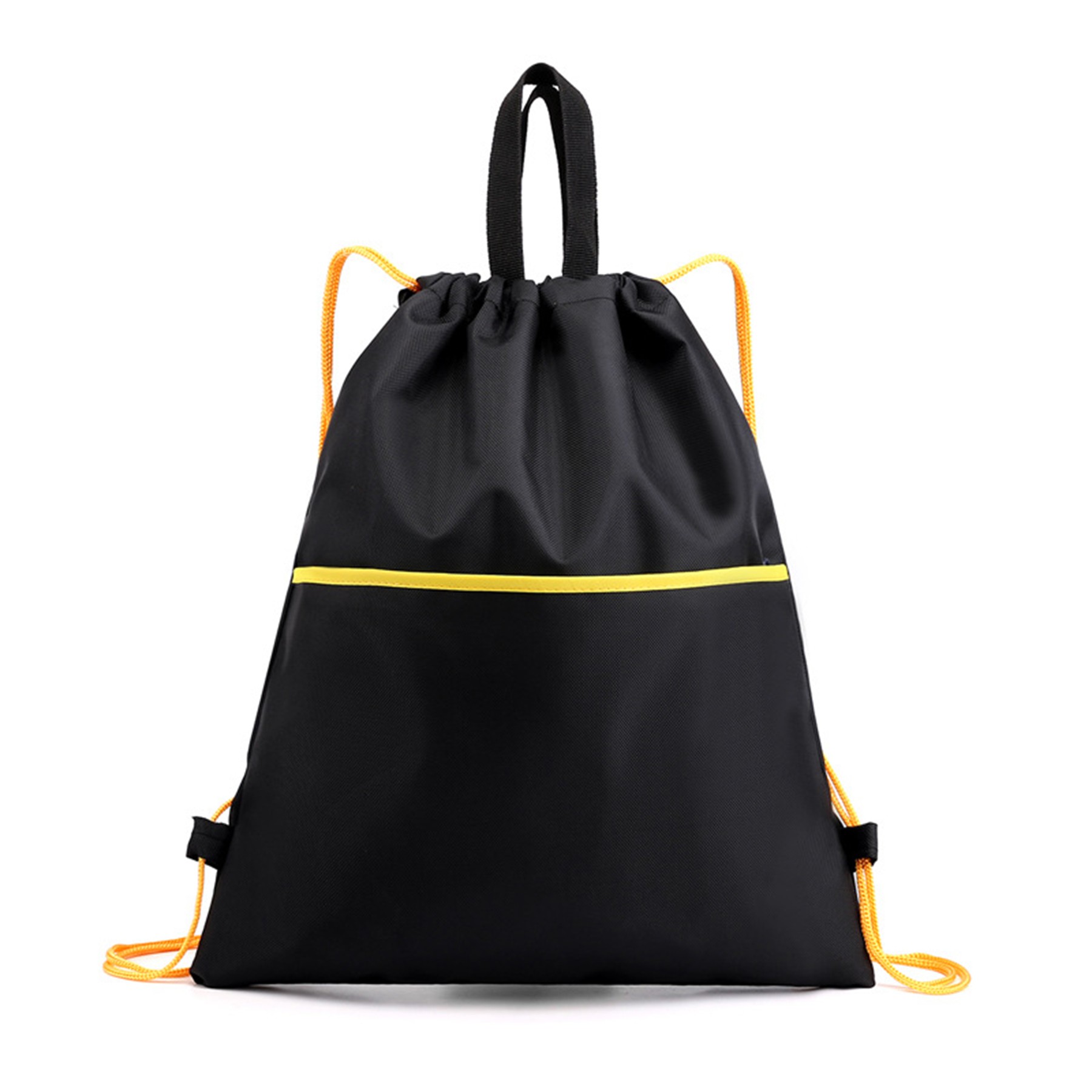 13X15.35 Inch Nylon Drawstring Backpack 6