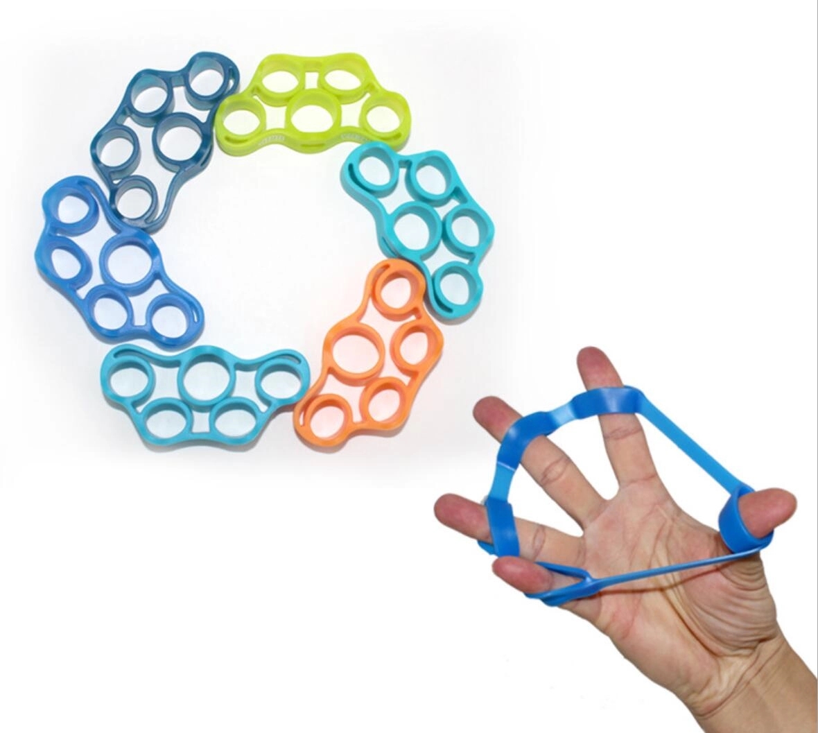 Silicone Finger Grip Strengthener 4