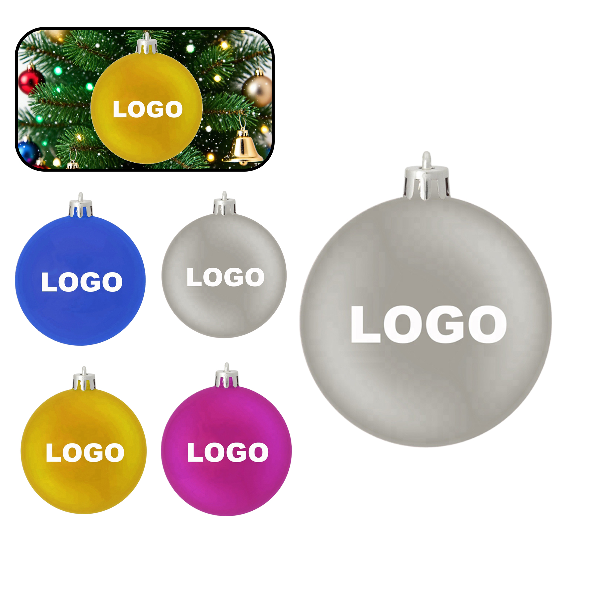 MOQ 20 PCS Festive Ball Ornaments 1