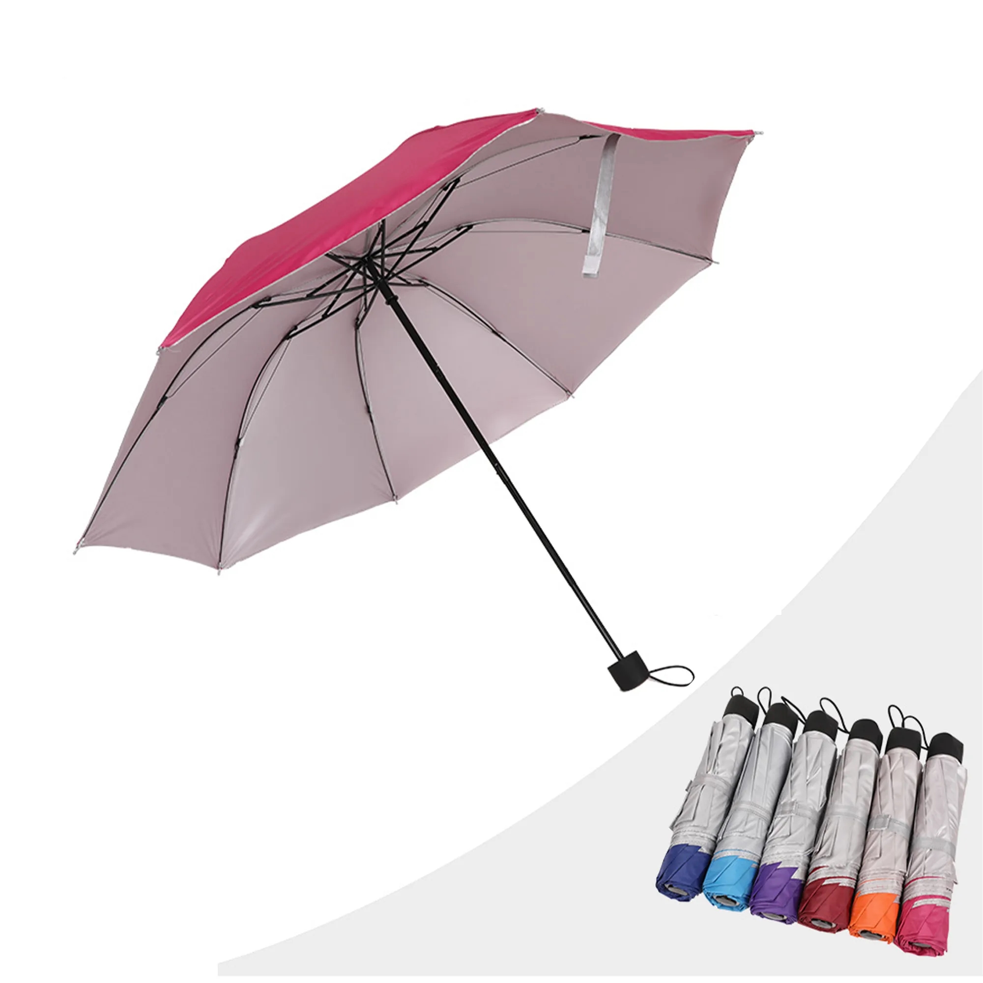 Arc Telescopic Folding Handle Umbrella