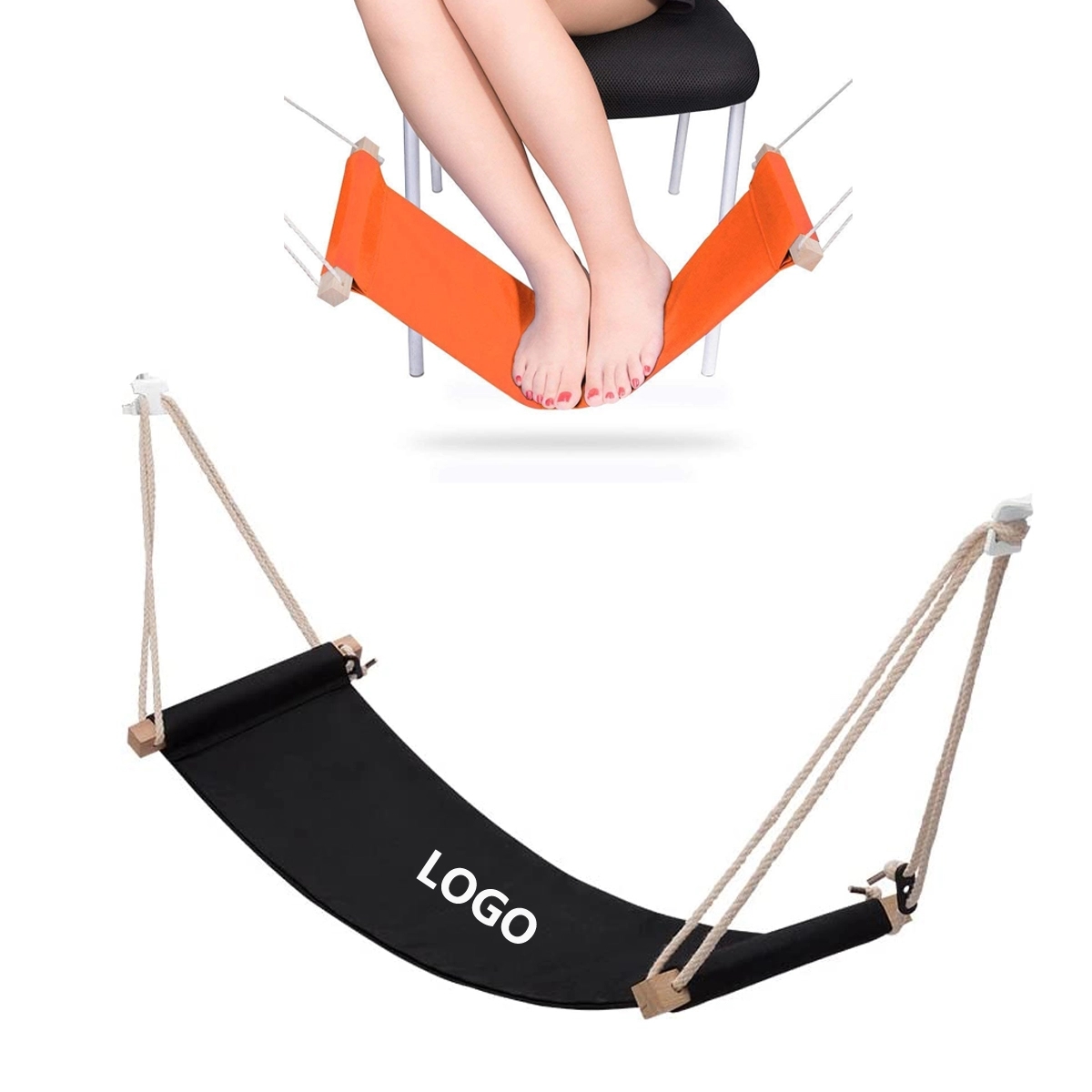 Foot Hammock Under Desk Footrest 2