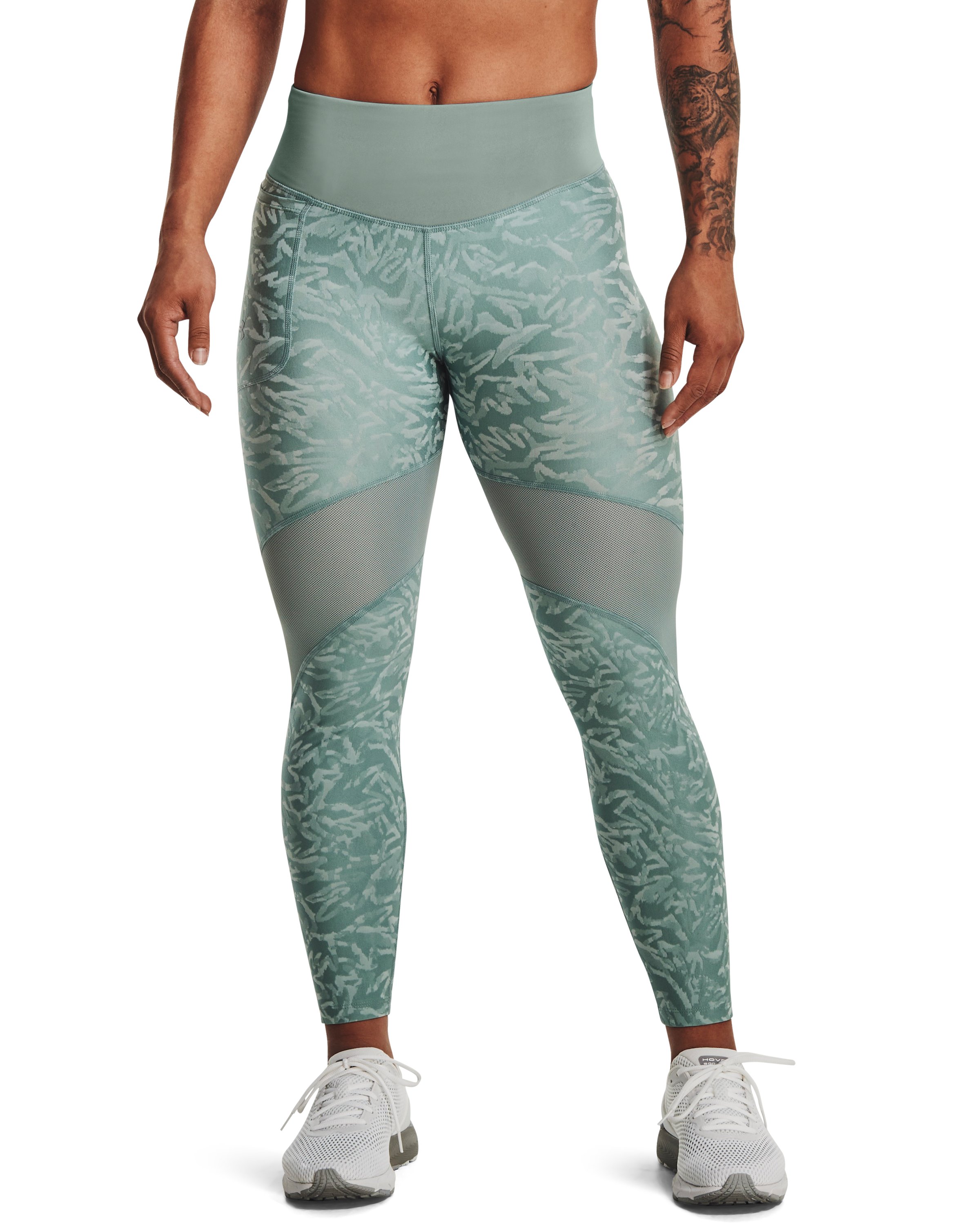 Women's UA Speedpocket Floral Tights 2