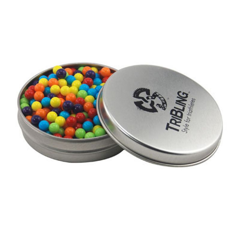 Round Tin with Mini Jawbreakers 1